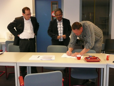 ondertekening coalitieakkoord